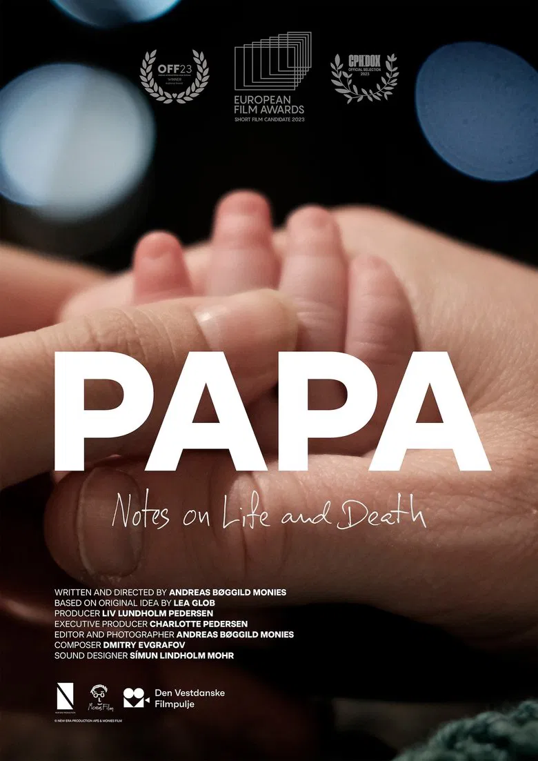 Papa – Notes on Life and Death poster background