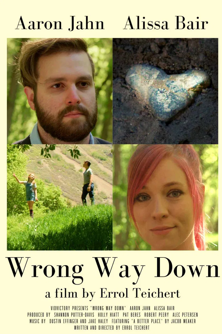 Wrong Way Down poster background