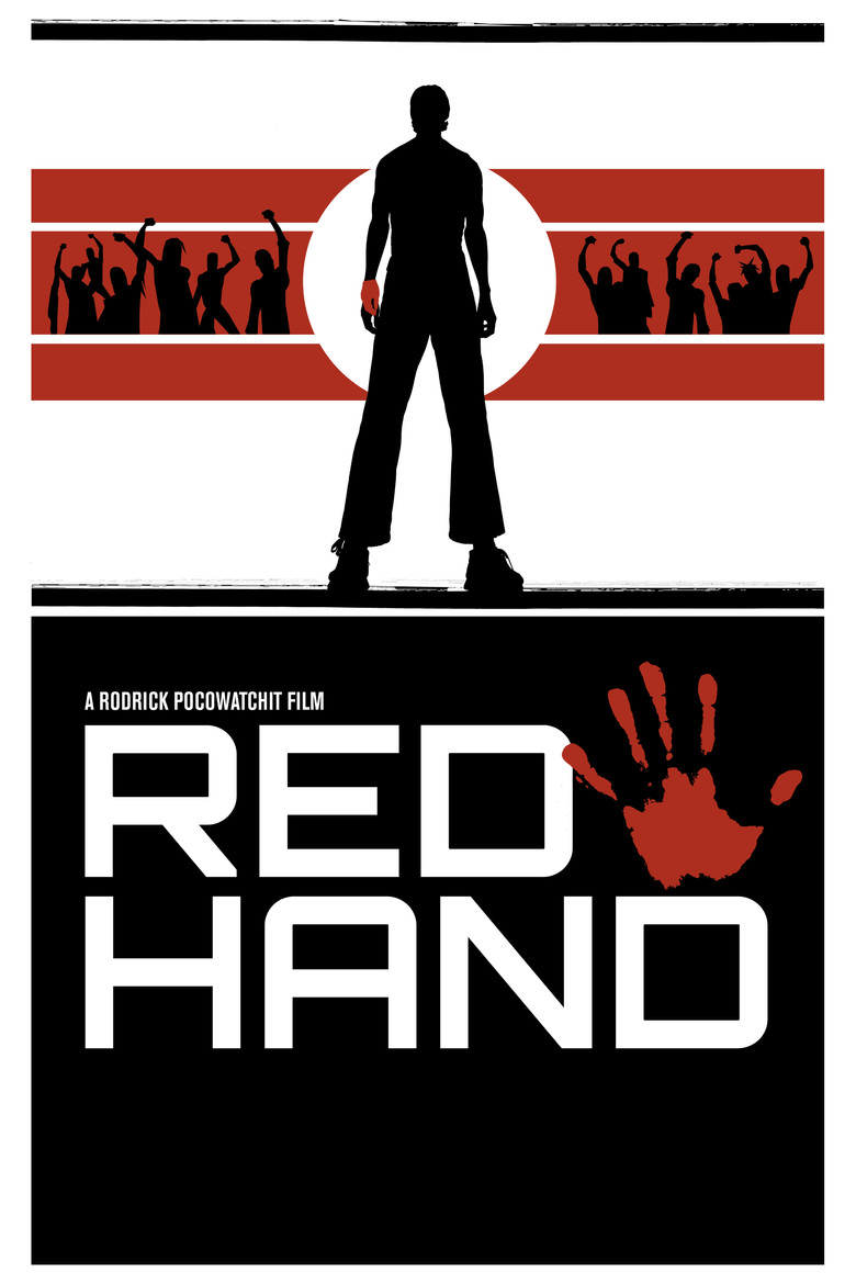Red Hand poster background