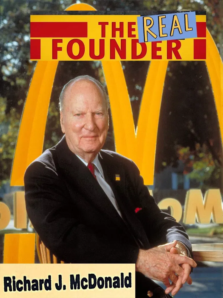 The Real Founder poster background