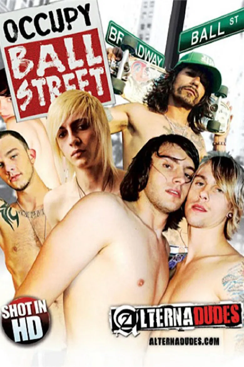 Occupy Ball Street poster background