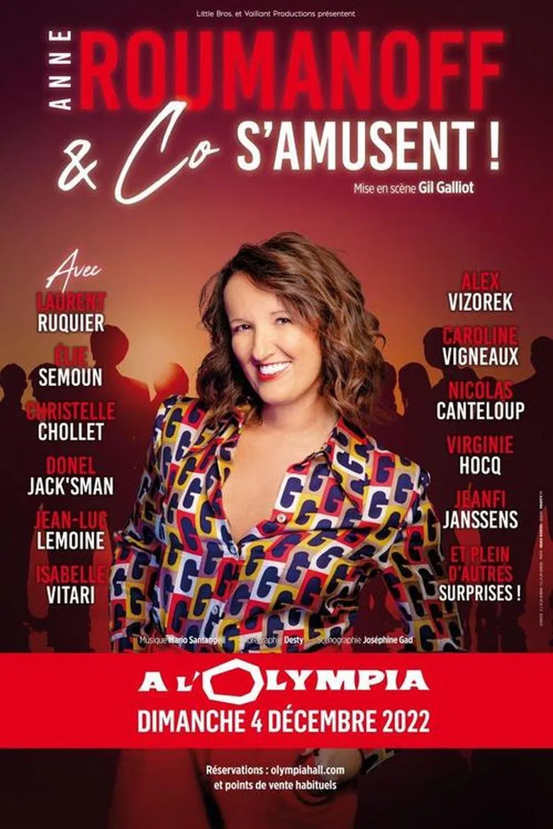 Anne Roumanoff & co s'amusent ! poster background
