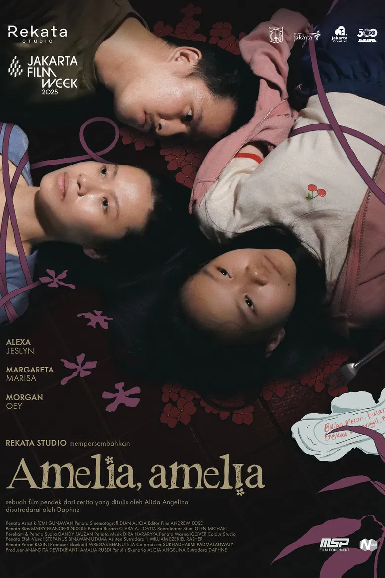 Amelia, Amelia poster background