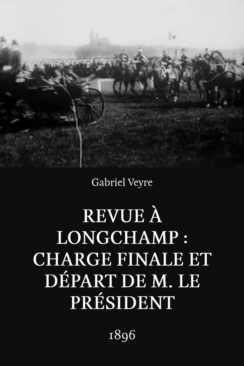 Revue à Longchamp: charge finale et départ de M. le Président poster background
