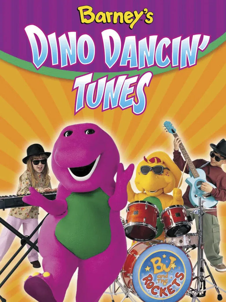 Barney's Dino Dancin' Tunes poster background