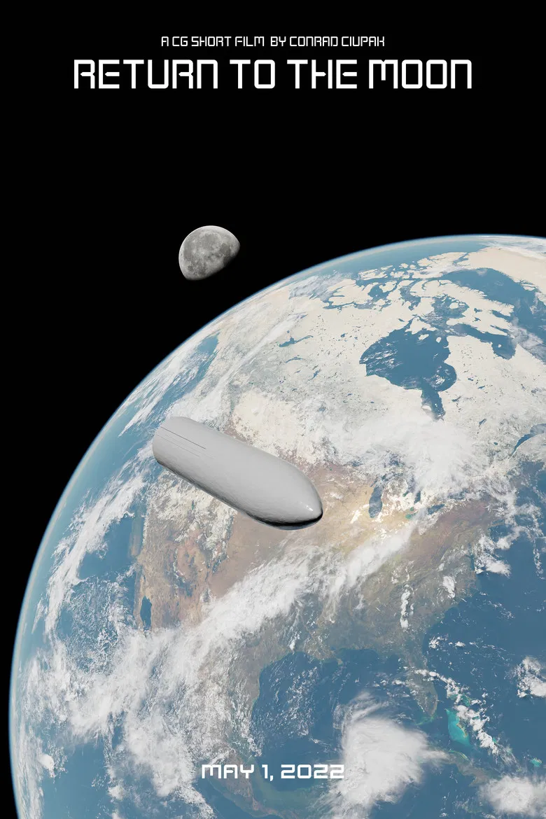 Return To The Moon poster background