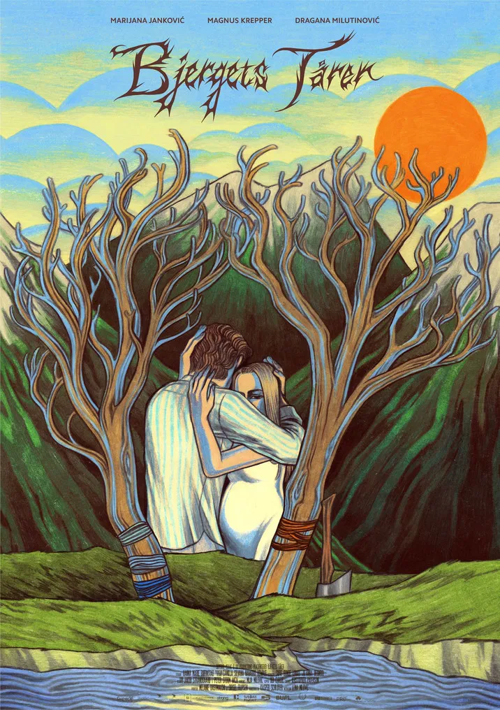 When Mountains Cry poster background