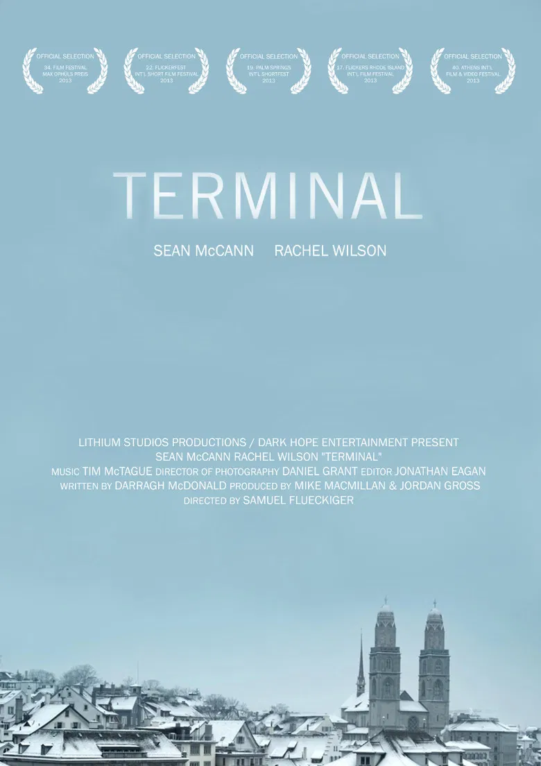 Terminal poster background