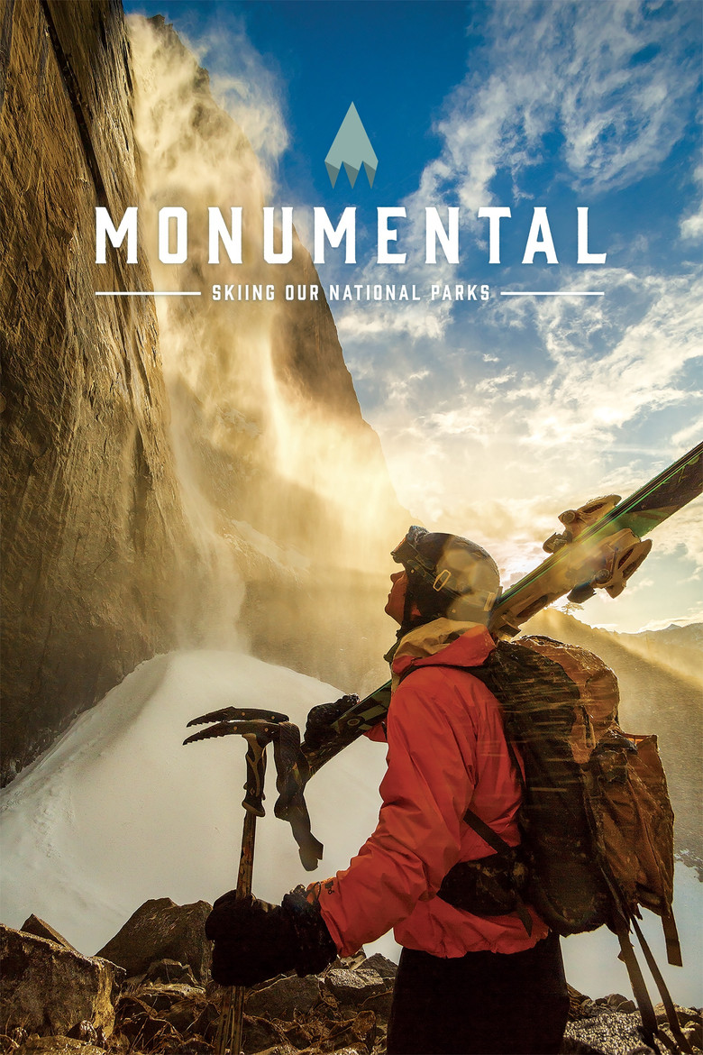 Monumental: Skiing Our National Parks poster background