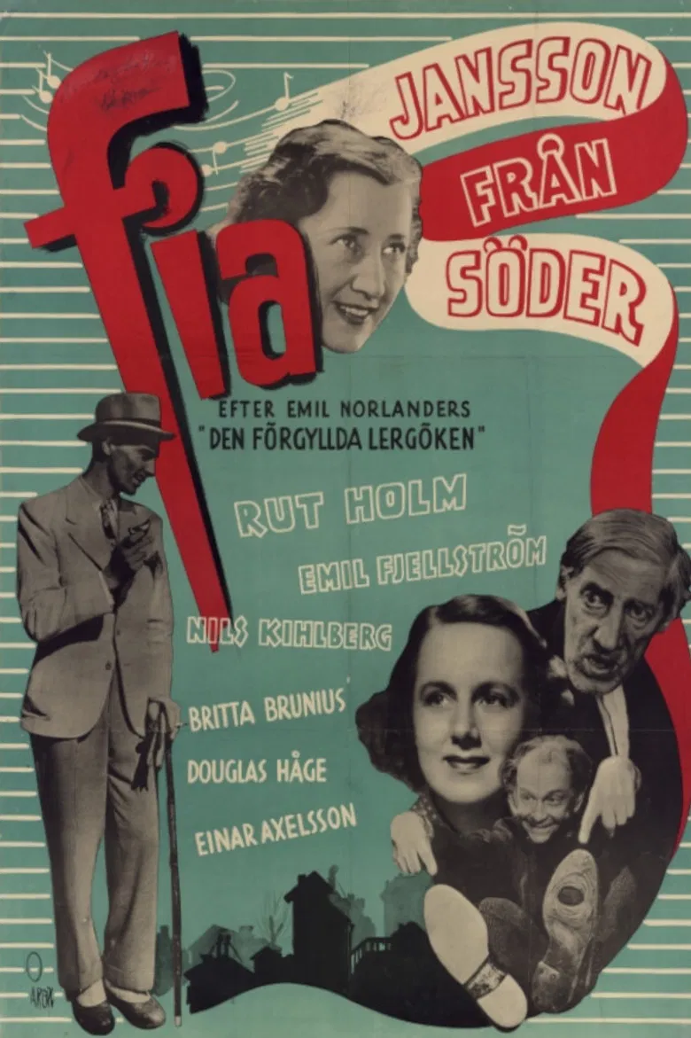Fia Jansson från Söder poster background