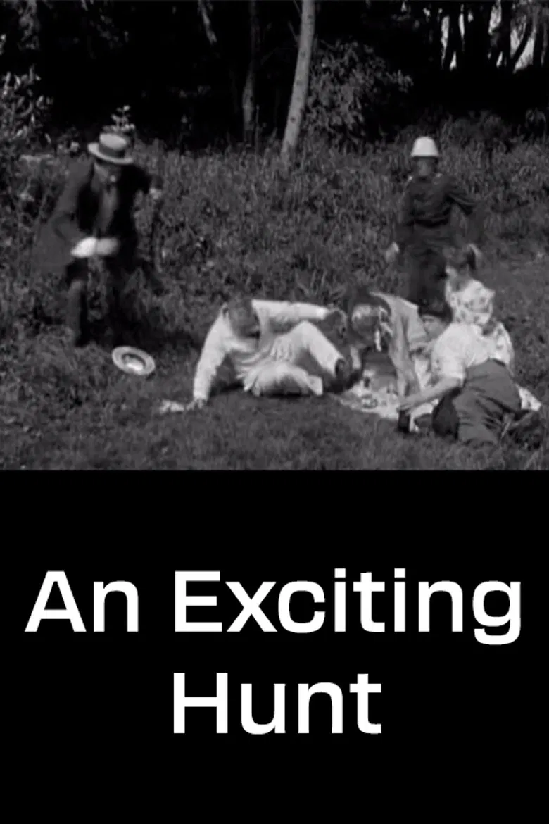 An Exciting Hunt poster background