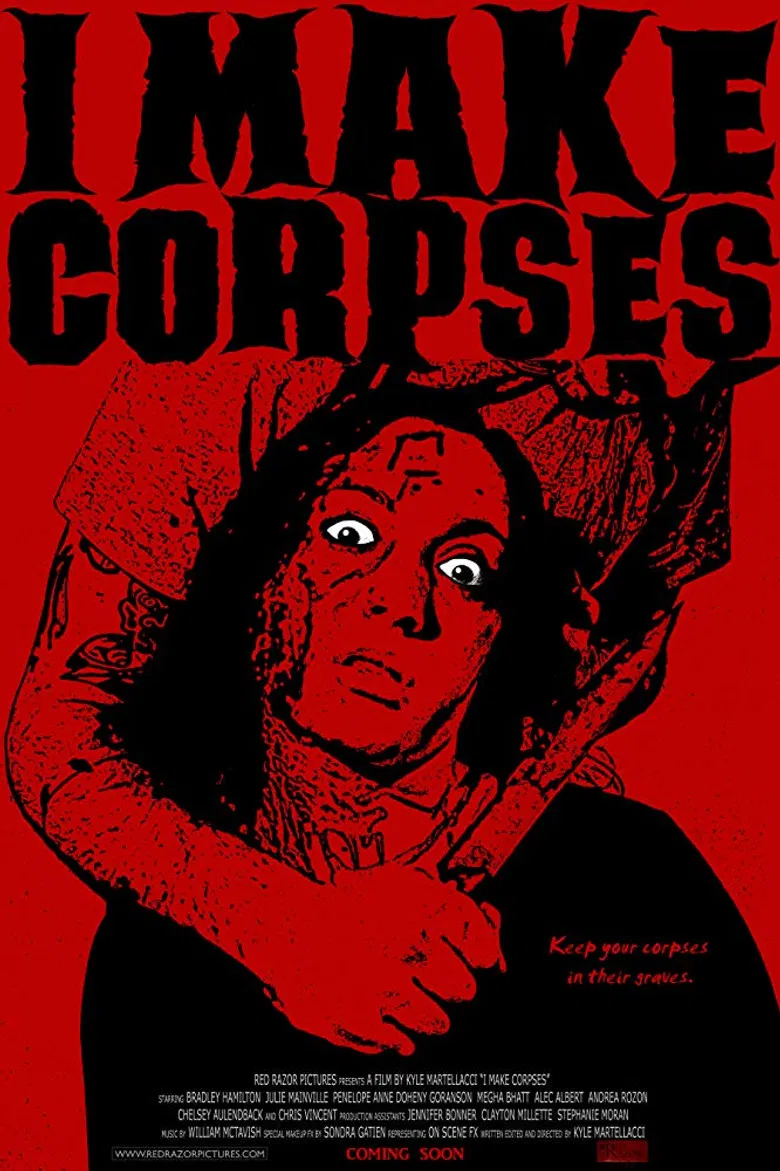I Make Corpses poster background