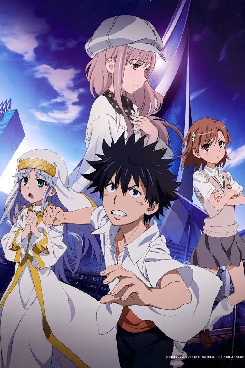 A Certain Magical Index: The Miracle of Endymion Special poster background