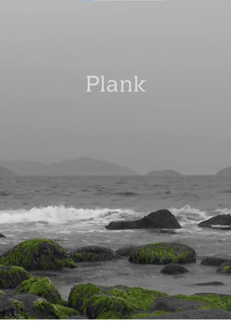 Plank poster background