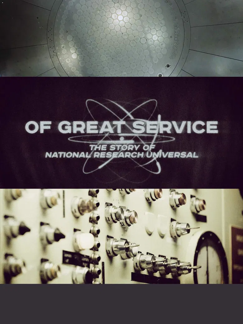 Of Great Service poster background