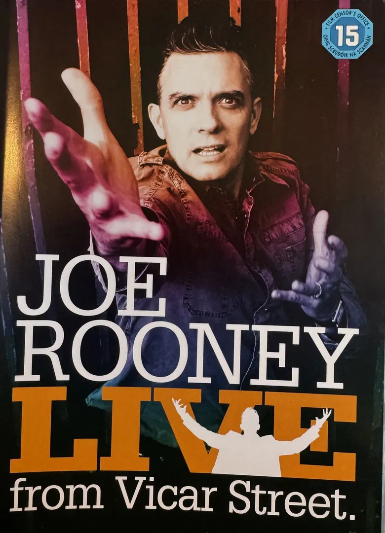 Joe Rooney Live From Vicar Street poster background