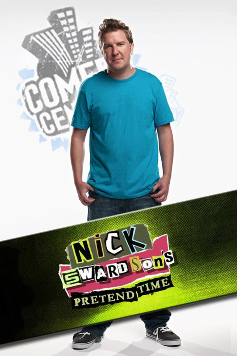 Nick Swardson's Pretend Time poster background