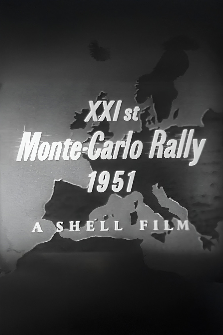 XXIst Monte Carlo Rally poster background