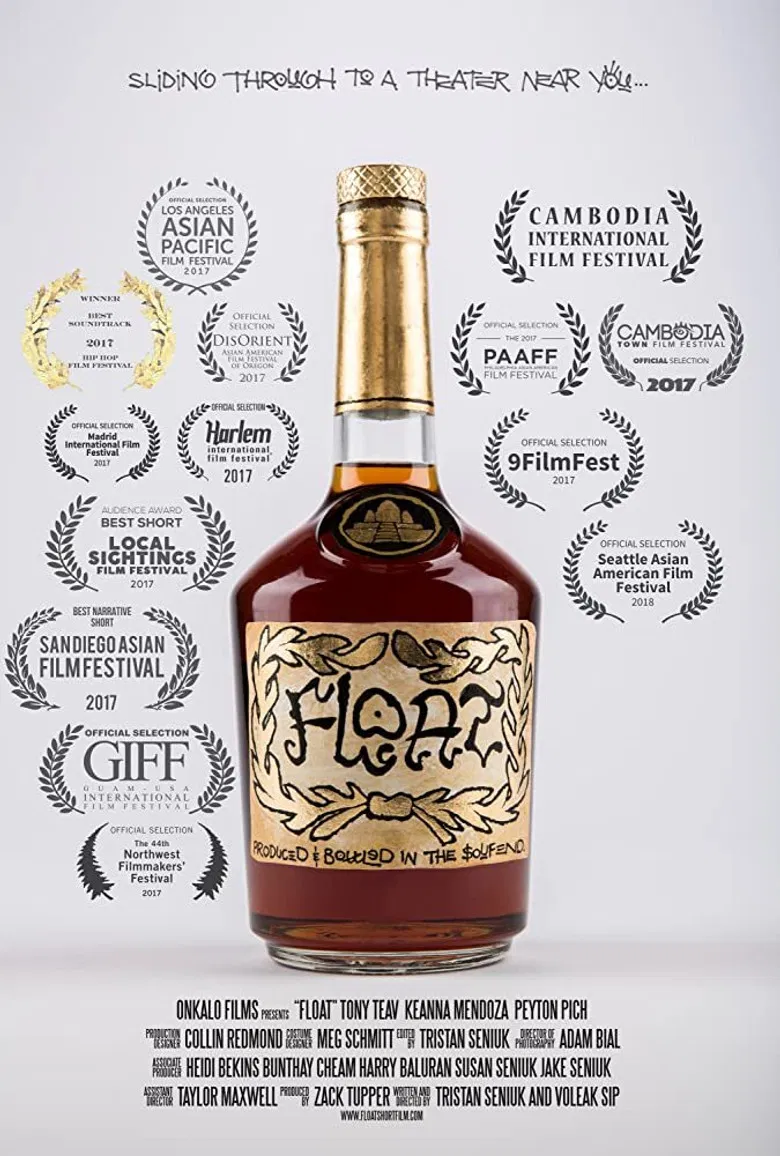 Float poster background