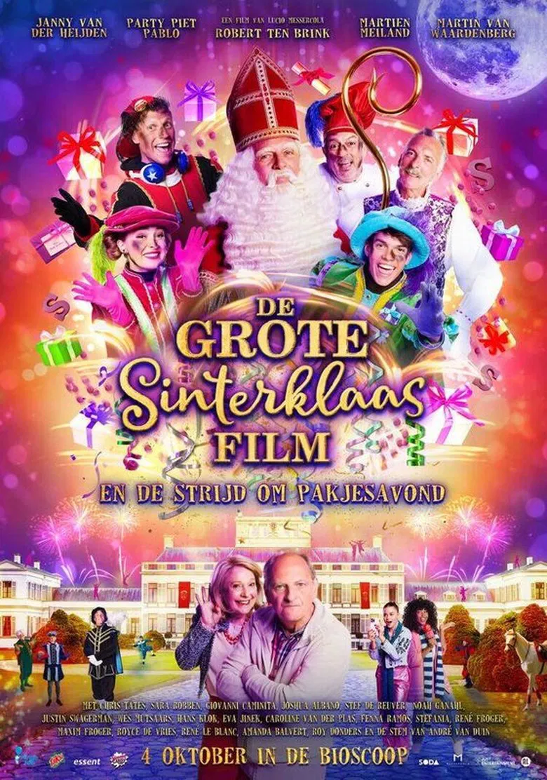 De Grote Sinterklaasfilm: De Strijd om Pakjesavond poster background