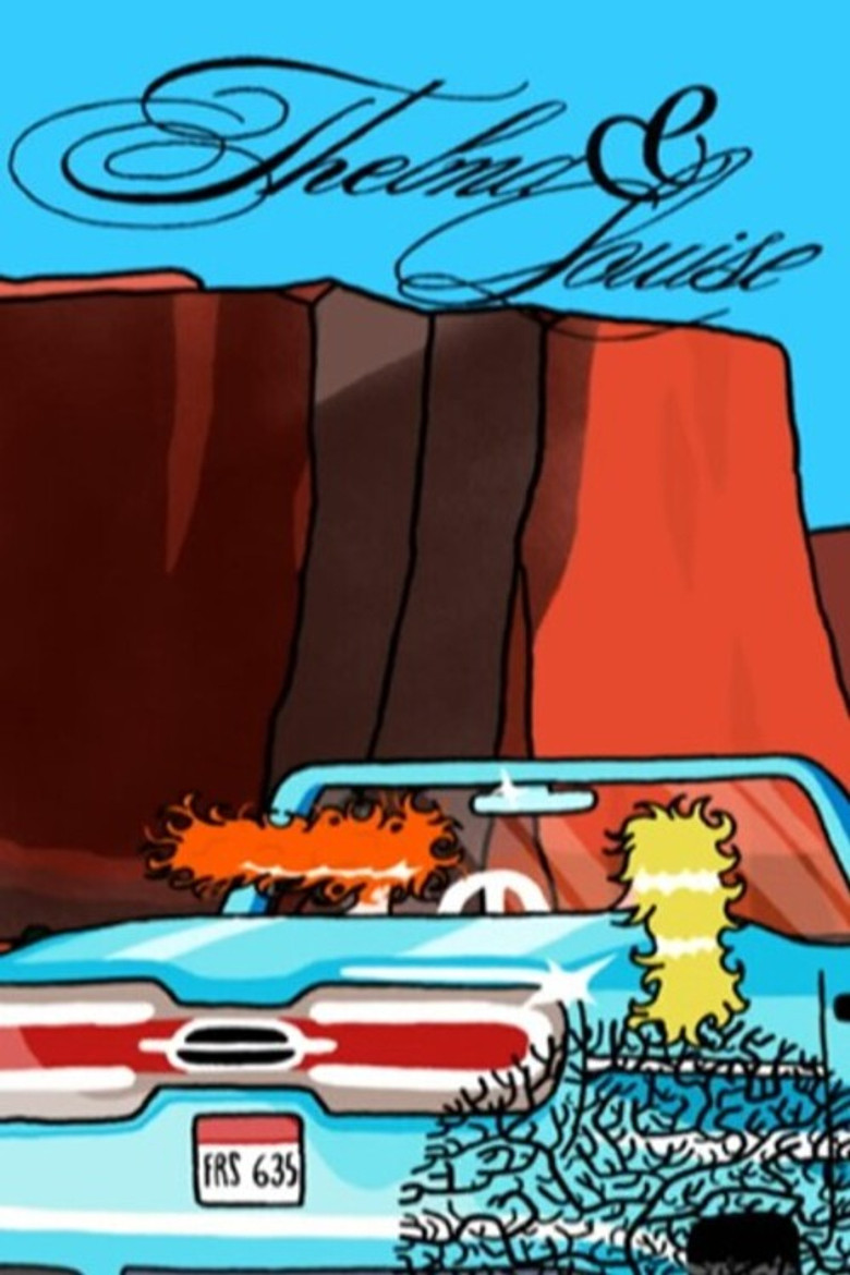 Short Cuts : Thelma & Louise de Ridley Scott poster background
