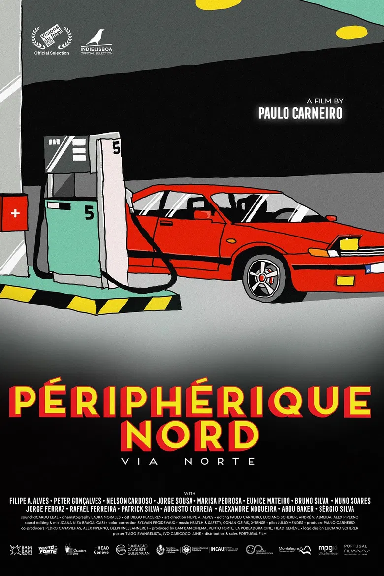 Périphérique Nord poster background