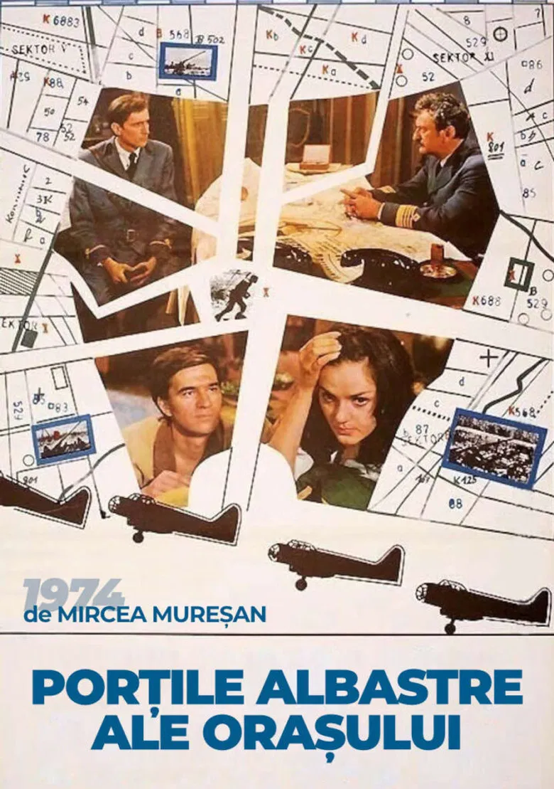 The Blue Gates of the City poster background