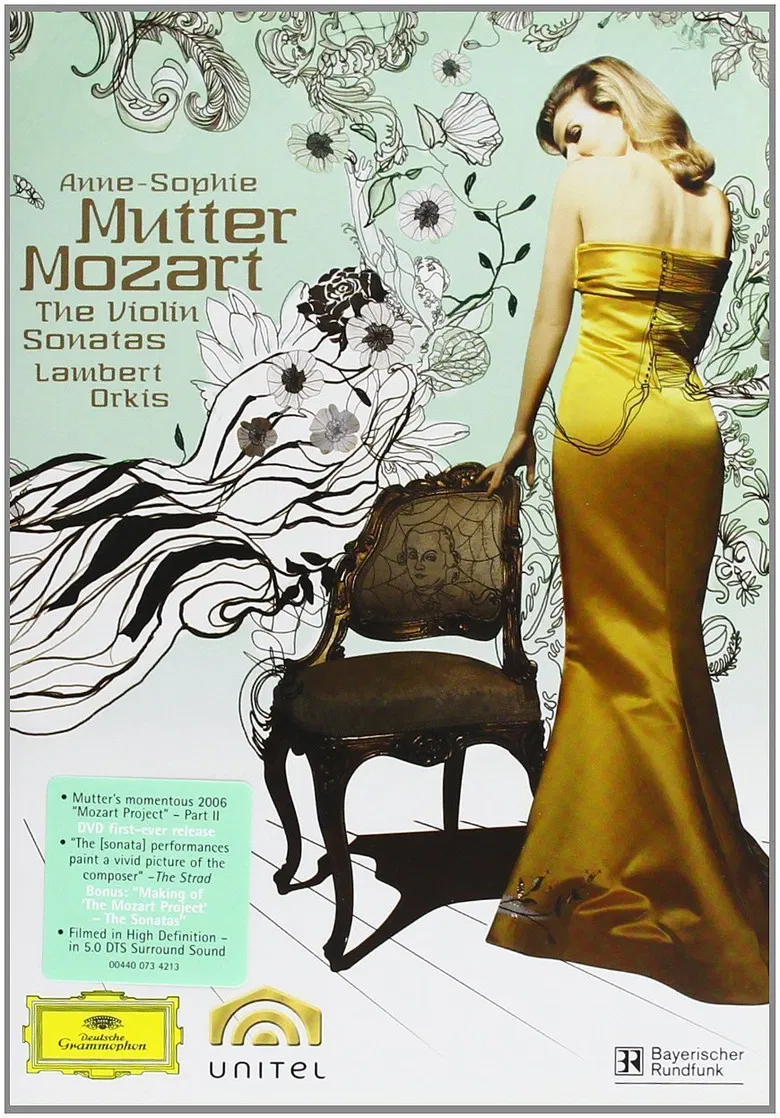 Anne-Sophie Mutter: The Mozart Violin Sonatas poster background