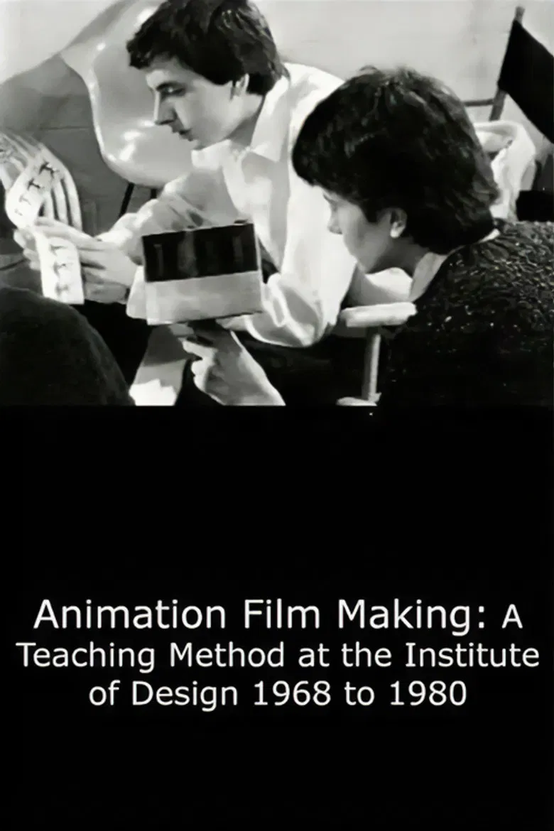Animation Film Making: A Teaching Method at the Institute of Design 1968 to 1980 poster background